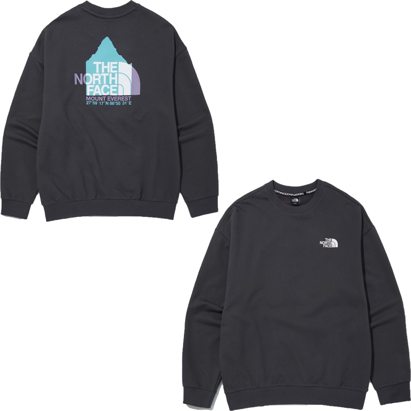 Mới Áo sweater Chui Đầu Tay Dài Cổ Tròn In Hình Trái Đất Dễ Thương Cho Nam Và