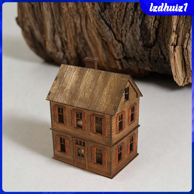 Bộ Mô Hình Cảnh Quan Để Bàn Bằng Gỗ