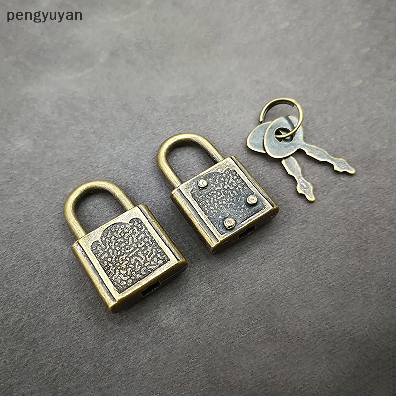 Ổ Khóa Hành Lý mini retro Kèm Chìa Khóa