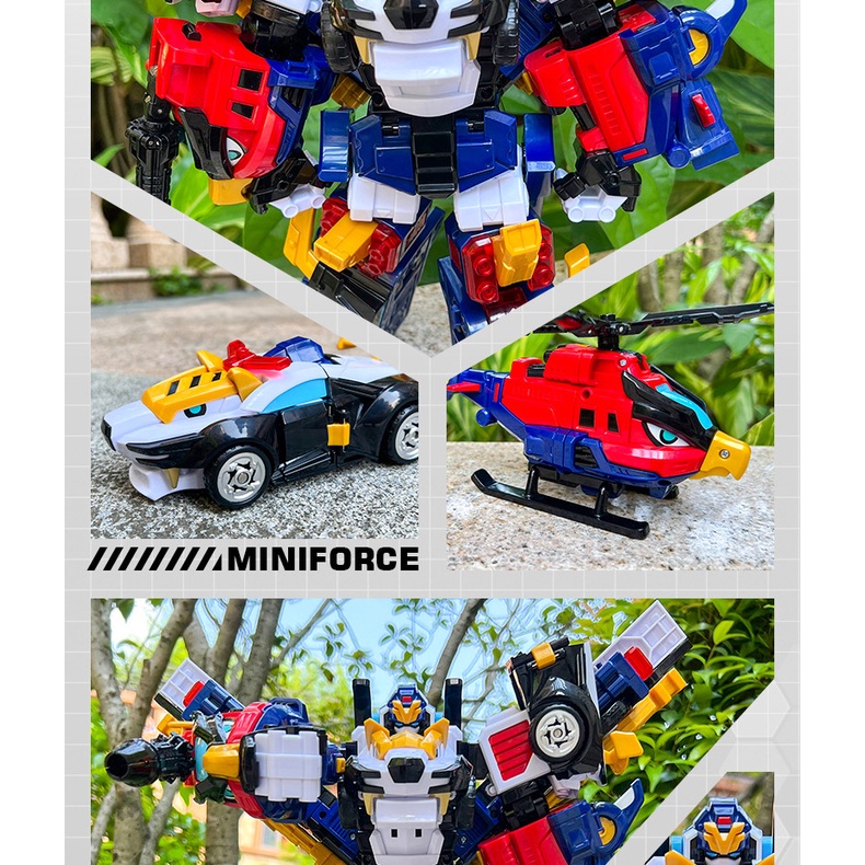 Mô Hình Đồ Chơi Xe Hơi Biến Hình Rô Bốt Biến Hình 3 Trong 1 tặng otô