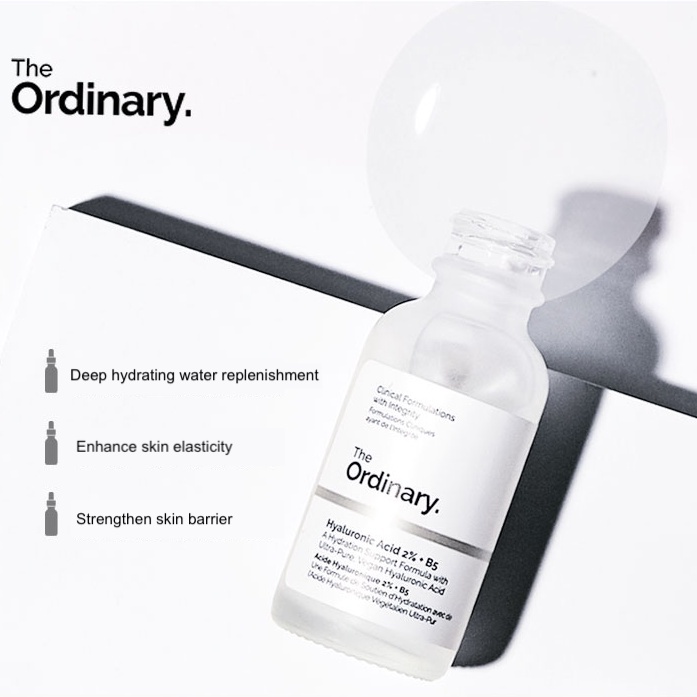 Serum cấp ẩm, phục hồi da - Tinh chất The Ordinary Hyaluronic Acid 2% + B5