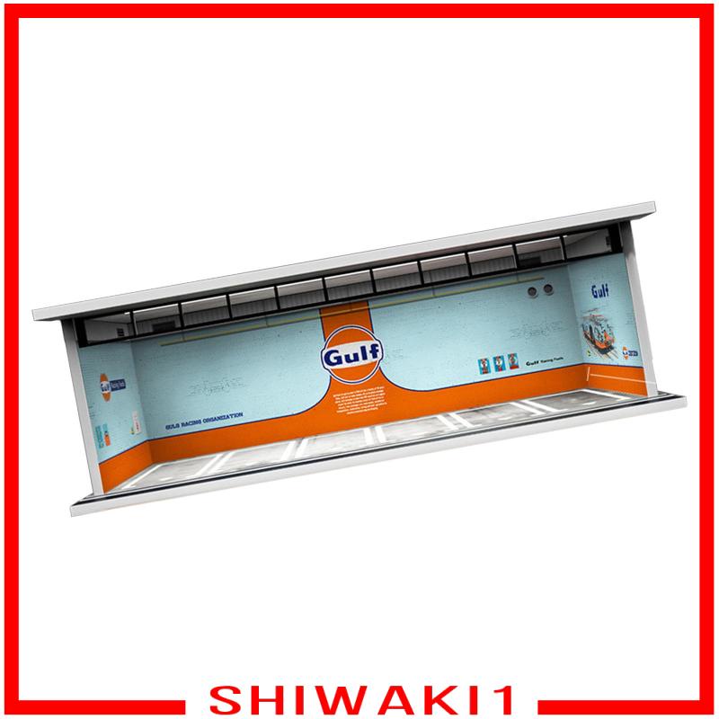 Hộp Trưng Bày Mô Hình Xe Hơi 1 / 64 Kèm Giá Đỡ Trưng Bày Và Đèn Chiếu Sáng