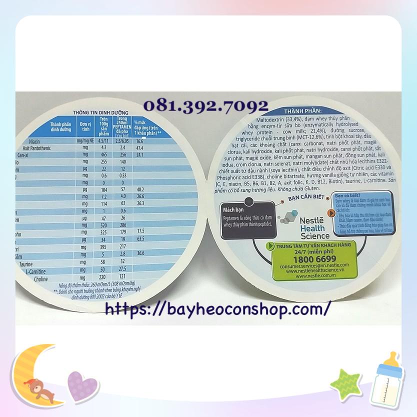 Sản phẩm dinh dưỡng y học Nestlé Peptamen 400g