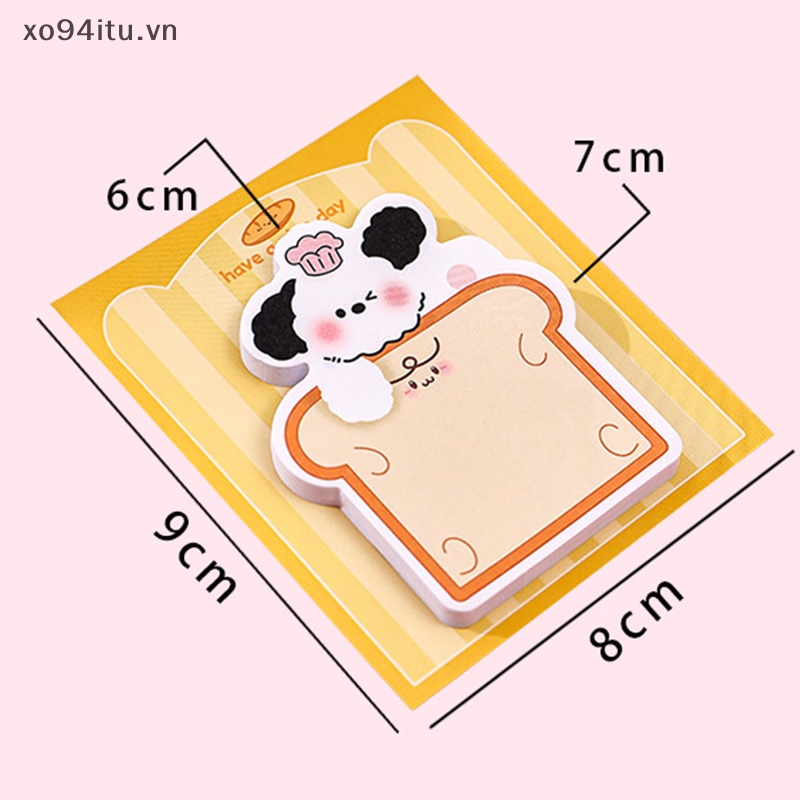 Xoitu Set 30 Tờ Giấy Dán Ghi Chú Hình Động Vật Dễ Thương Dùng Ghi Chú Lên Kế Hoạch Cho Học Sinh / Văn Phòng vn