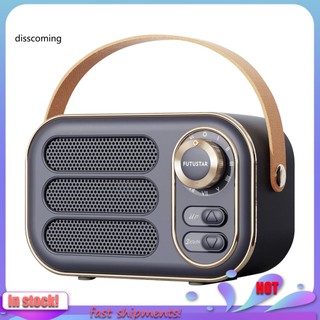 Loa bluetooth Không Dây dw13 Phong Cách retro Hỗ Trợ tf / aux mini Tiện Dụng Cho Xe Hơi