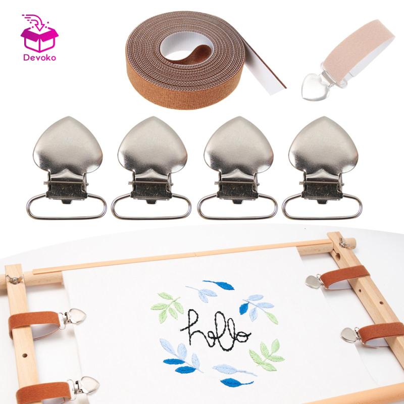 Khung Kẹp Căng Tranh Thêu Chữ Thập Có Thể Điều Chỉnh diy