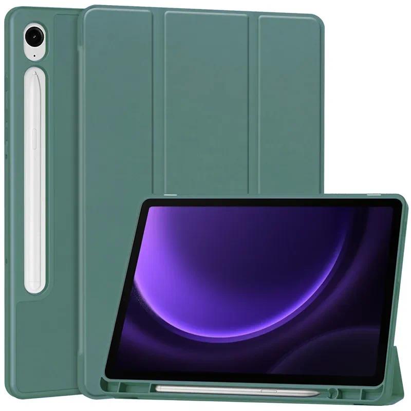 Bao Da Máy Tính Bảng Nắp Gập Mềm Có Ngăn Đựng Bút Cho samsung tab s9 fe galaxy tab s9 fe 10.9 inch 2023 Ốp