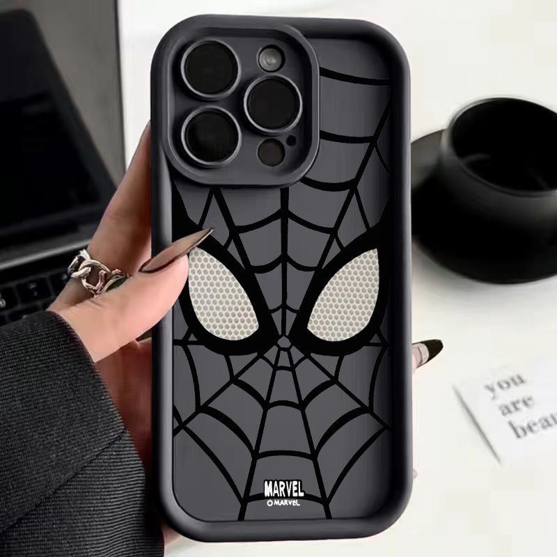 Ốp Điện Thoại Chống Sốc In Hình spiderman Cho apple Iphone 15 14promax 13pro 12 premium 11 7 / 8p