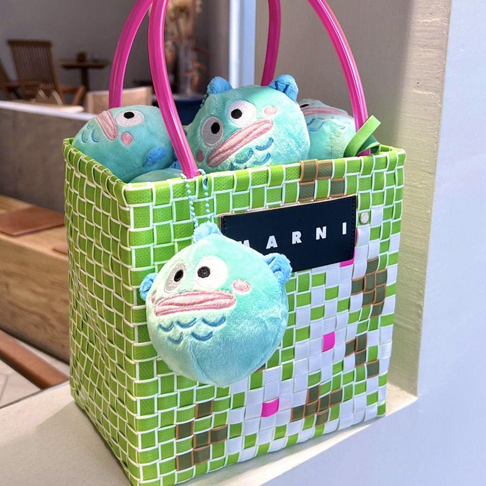 Mmluck hangyodon Móc Khóa Nhồi Bông Mềm Mại Phong Cách Nhật Bản Đáng Yêu