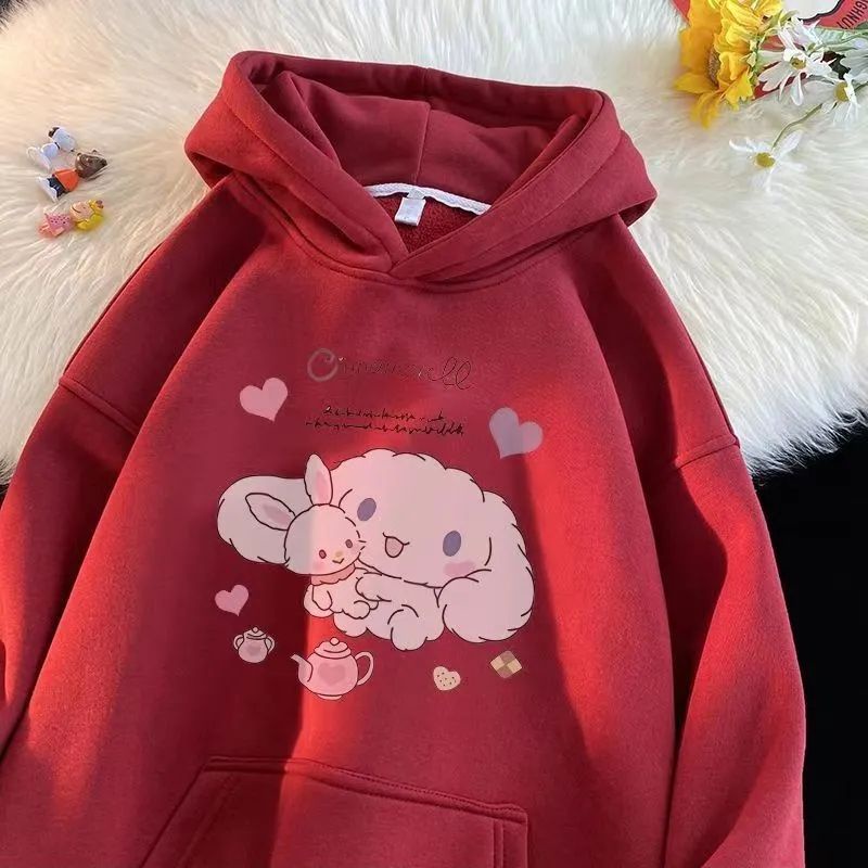 Áo Hoodie In Hoạt Hình sanrio cinnamoroll Thời Trang Thu Đông Dành Cho Trẻ