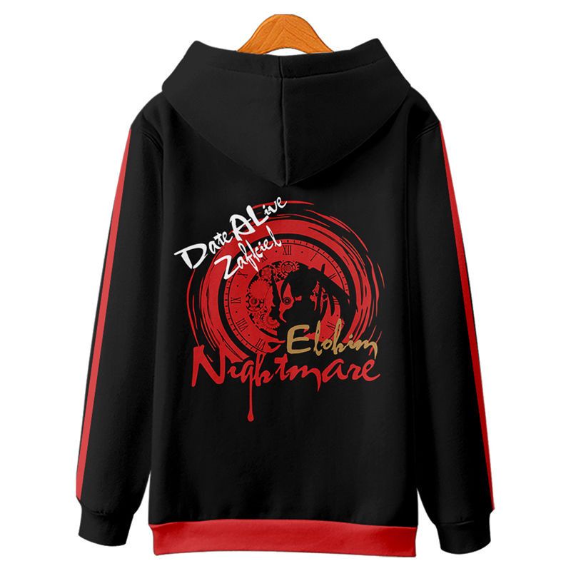 Áo Khoác hoodie Có Khóa Kéo Hóa Trang Nhân Vật Anime date a live