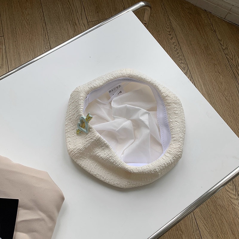 SẴN HÀNG -Mũ Beret Thiết Kế Xinh Xắn Hợp Thời Trang Mũ Beret Mỏng Màu Sắc Ngọt Ngào Thời Trang Mùa Hè Cho Nam Nữ