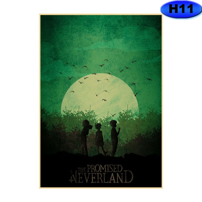 Poster Giấy kraft Treo Tường Trang Trí Phòng Khách / Phòng Ngủ In Hình Quả Xoài Phong Cách retro Nhật Bản