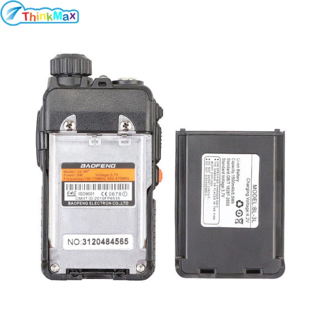 2023 biết! Radio Cầm Tay baofeng uv-3r plus walkie uhf uv 3r + ham fm