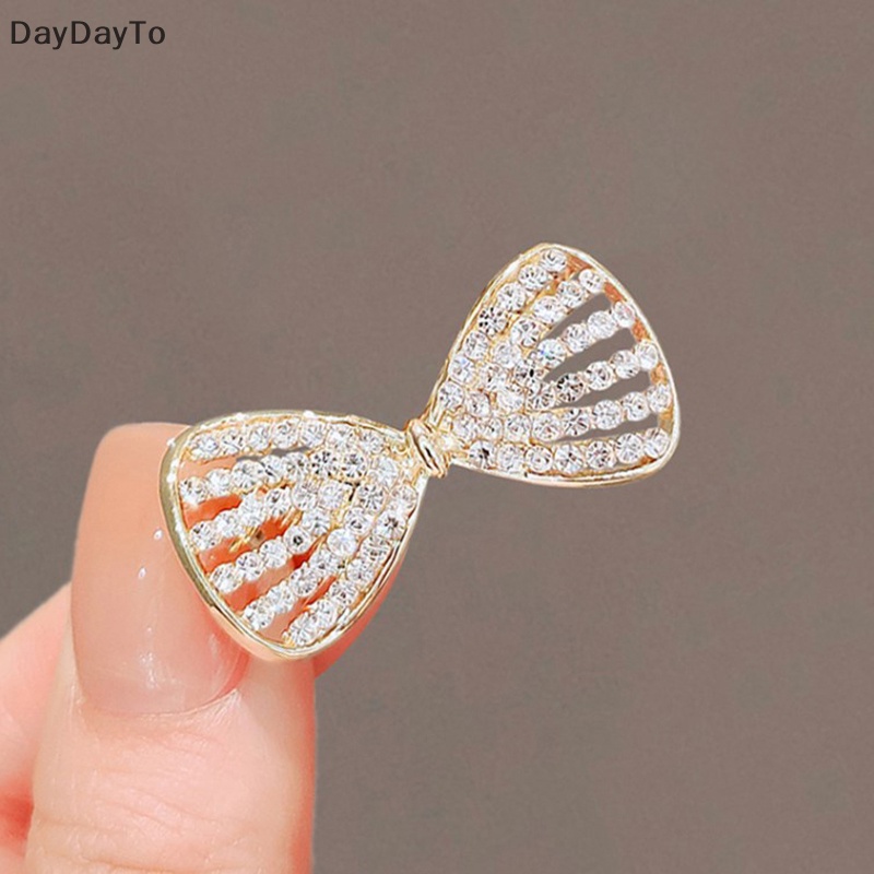 Daydayto Ghim Cài Áo Bằng Hợp Kim Hình Học Đính Ngọc Trai Pha Lê Dễ Thương Đơn Giản Thời Trang Cho Nữ