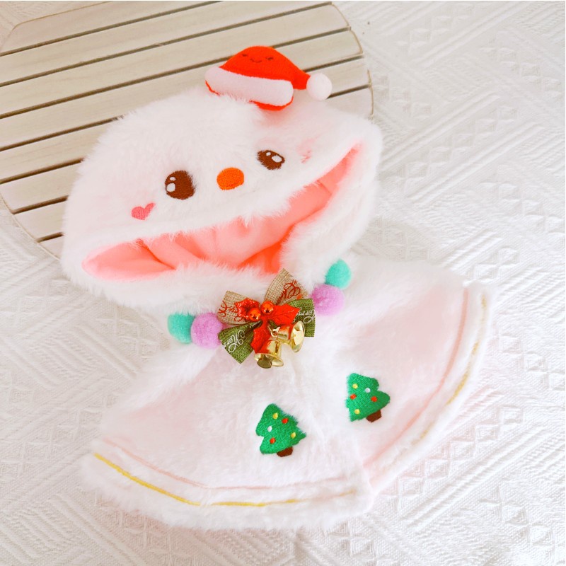 Búp Bê Nhồi Bông Vải cotton 20cm Hình Ông Già Noel Cây Thông Dễ Thương