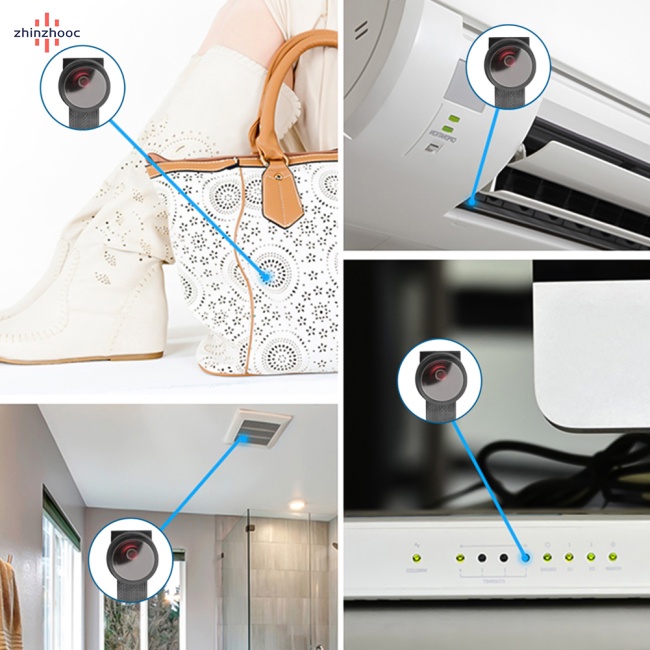 Camera Ghi Hình Di Động wifi 1080p Nhỏ Gọn Tầm Nhìn Ban Đêm Cho Xe Đạp