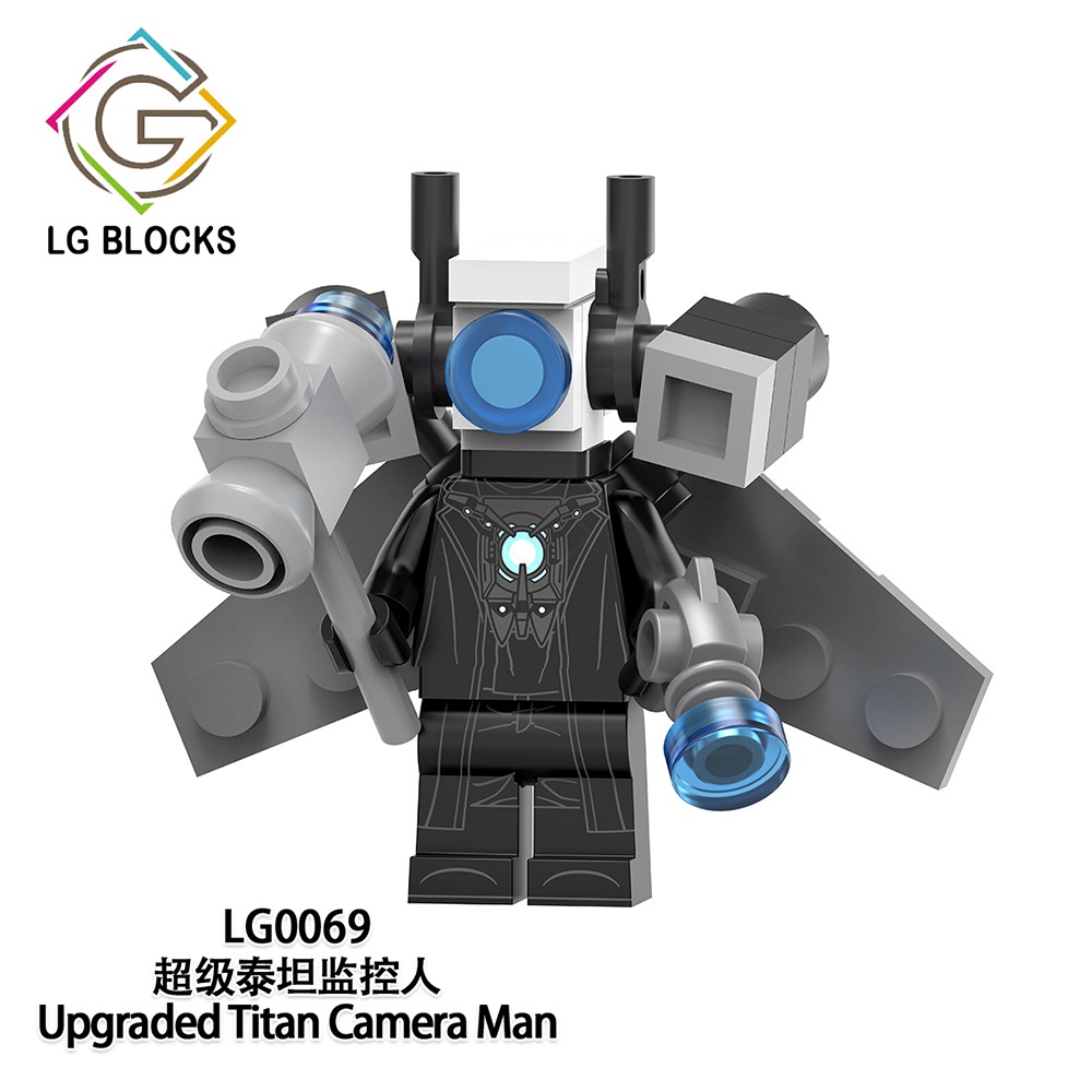 Skibidi Toilet Minifigures Mô Hình Đồ Chơi Lắp Ráp toilet tv man Tian Hình Người Đàn Ông Mini Có Thể Tương Thích Với lego Giáo Dục Trẻ