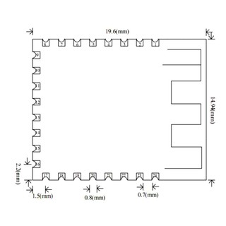 Mô-đun bluetooth 5.0 voktta jdy-23 cc2541