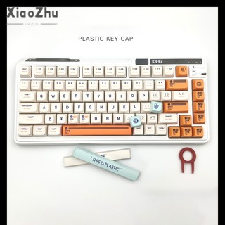 Xiaozhubangchu Keycap Chất Lượng Cao Bàn Phím Cơ PBT Chống Mồ Hôi Keycap Thích Hợp Cho Logitech Anh Đào Nhánh Rk98