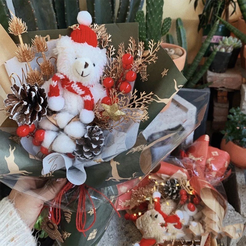Gấu Bông teddy Hoạt Hình Dễ Thương Dùng Để Trang Trí