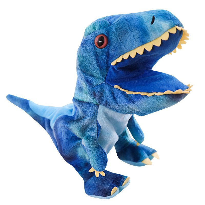 Cute Plush Doll Hand Puppet Parent-Child Game Dinosaur Tyrannosaurus Whale Crocodile Doll Gloves Ragdoll Variety