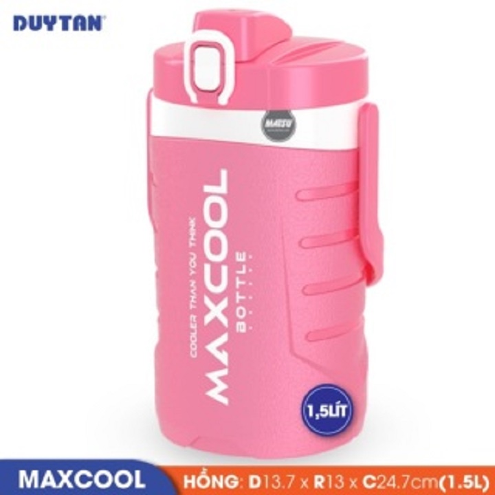 BÌNH GIỮ NHIỆT DUY TÂN MAXCOOL 1 L.5 LÍT - BÌNH ĐÁ ĐI LÀM - CA ĐÁ - BÌNH ĐÁ 1.5 LÍT NHỰA - BOTTLE SPORT