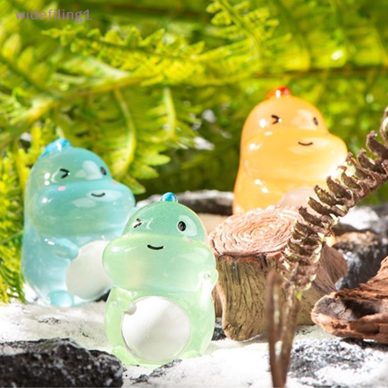 Đồ Chơi Khủng Long mini Bằng Nhựa resin Phát Sáng Trong Bóng Tối Dễ Thương Rộng Rãi 1 Dành Cho Trẻ Em Trang Trí Bàn Làm Việc