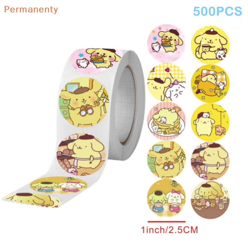 Bộ 500 sticker Hoạt Hình sanrio my melody kuromi cinnamoroll Dễ Thương Dán Trang Trí laptop