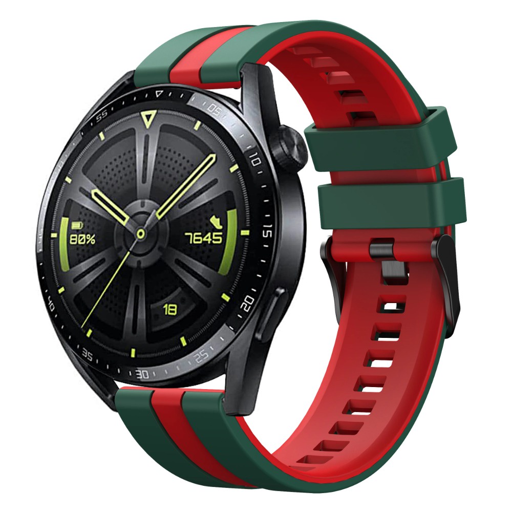 Dây Đeo Cao Su silicone 22mm Cho Đồng Hồ Thông Minh huawei gt3 / gt4 / gt2 42 46mm