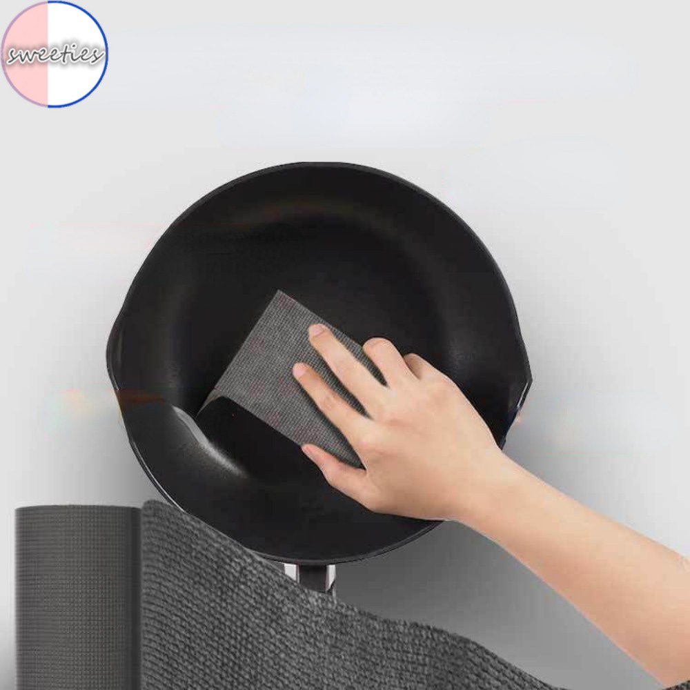 Cuộn 25 Khăn Lau Chén Dĩa Bằng Sợi Thép Dày Dặn Chống Mài Mòn Không Làm Hư Hại