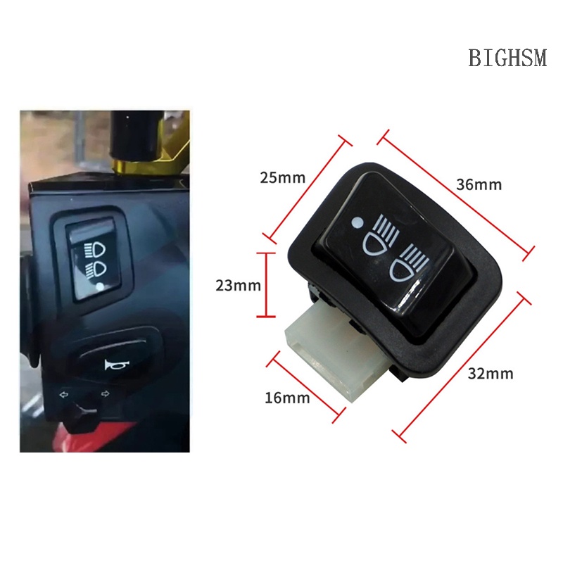 Bighsm Công Tắc Đèn Pha / Xi Nhan / Còi Xe Máy honda skk