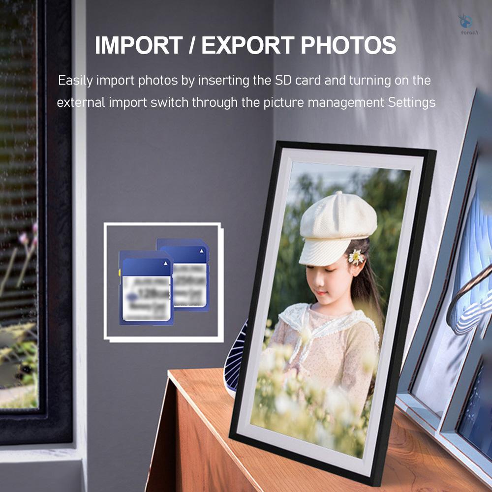 Andoer WiFi Digital Photo Frame with 1920*1080 TFT Screen - 15.6-Inch