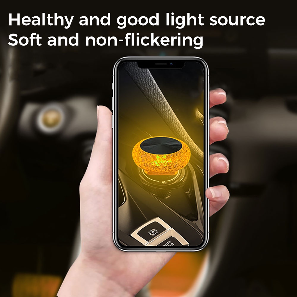 Đèn led usb Trang Trí Xe Hơi Tạo Không Khí Lãng Mạn