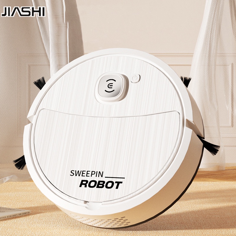 JIASHI Robot Quét Nhà Thông Minh Kết Hợp Quét, Hút Và Lau Nhà, Máy Hút Bụi Thông Minh Gia Đình Hoàn Toàn Tự Động Mới
