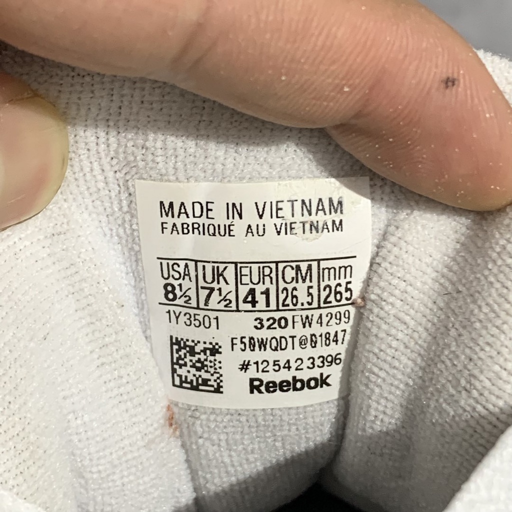 2hand Giày Reebok Club C 85 MU White Excellent Red FW4299 SIZE 41 PVN9591