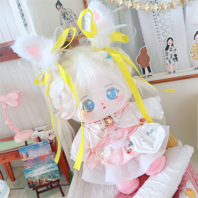 Búp Bê Nhồi Bông 20cm Dễ Thương Cho Bé