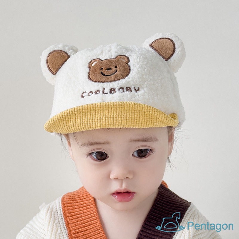 Mũ Lưỡi Trai Da Cừu Mềm Mại Giữ Ấm Mùa Đông Dành Cho Trẻ Em