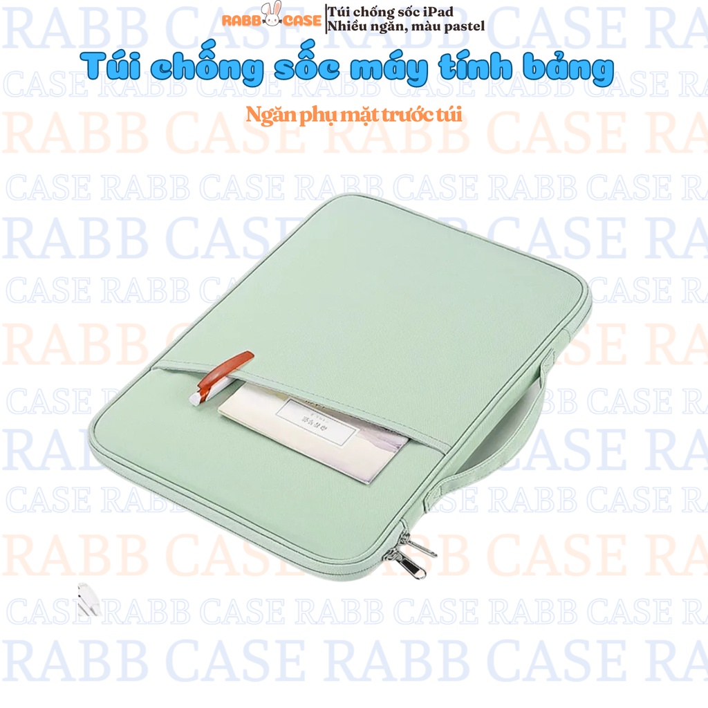 Túi đựng ipad, máy tính bảng, Macbook, Laptop dưới 13 inch, nhiều ngăn, chống sốc, chấm thấm nước