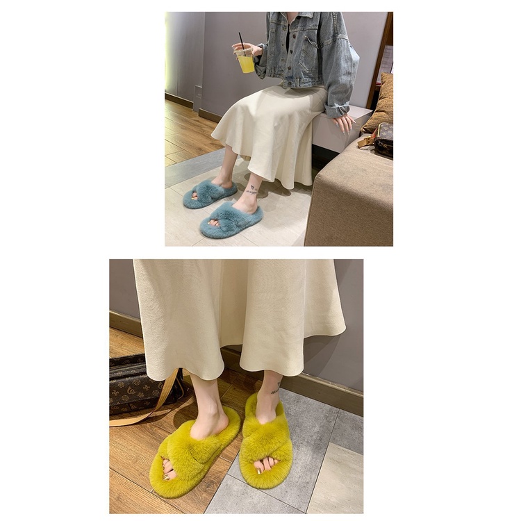 Dép Bông Đi Trong Nhà Sang Trọng Cho Nữ