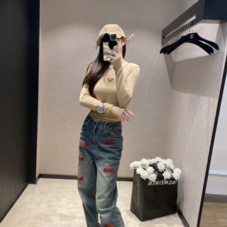 Áo Thun Nữ Tay Dài Ôm Dáng Dễ Phối Đồ