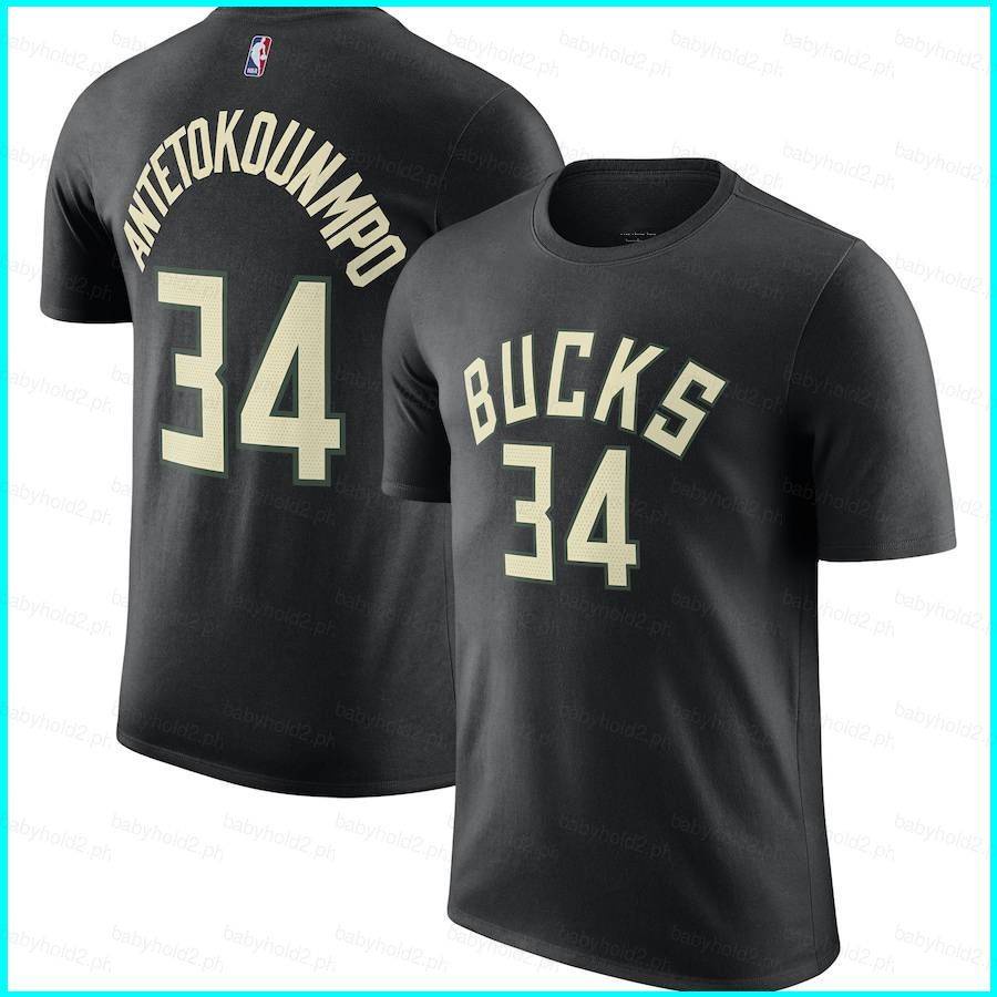 Nba Áo Thun Thể Thao Tay Ngắn In Hình antetokounmpo Thời Trang Cho Nam Và Nữ