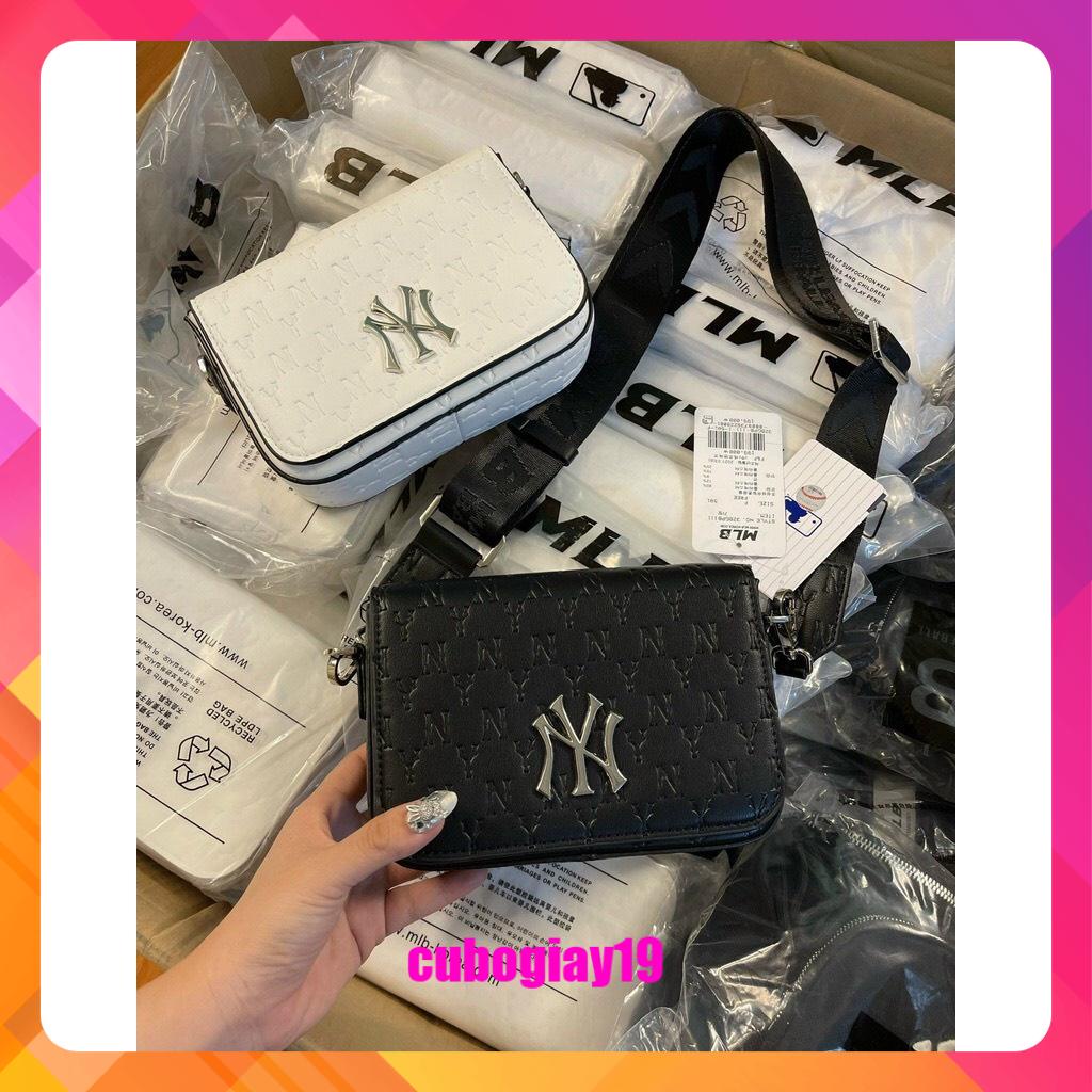 🔥[Hàng đẹp]Túi MLB chữ NY dáng vuông dây đeo bản to size 20 hottren thời trang trẻ {SẴN HÀNG}🔥 UY TÍN | BigBuy360 - bigbuy360.vn