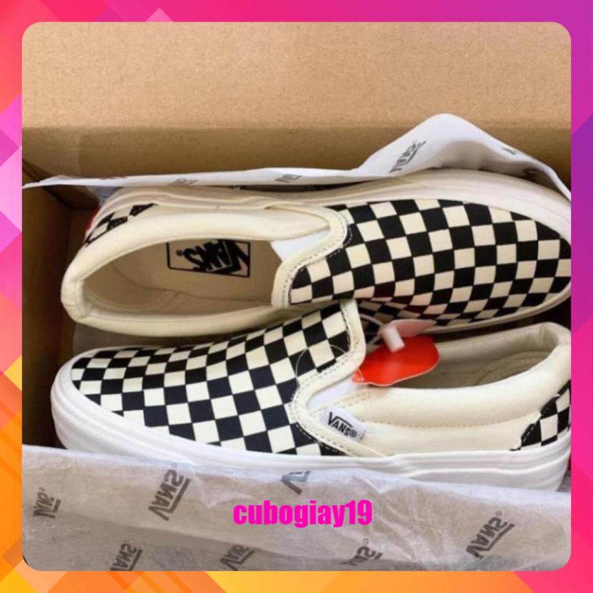 Giày 𝐕𝐀𝐍𝐒 Caro , Fear Of God, 𝐕𝐀𝐍𝐒 Vaul Old Skool Lười Siêu Hót 2022 Full Box Bill