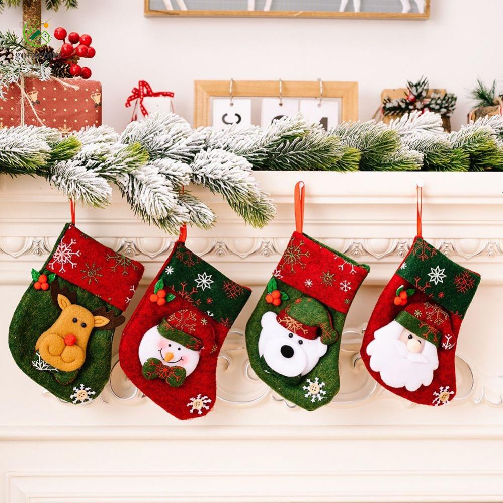 GORGEOUS~Useful Christmas Stocking Candy Decor Santa Accessory Hanging Ornament