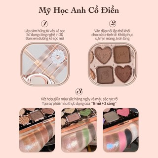(Có sẵn) Bảng phấn mắt Choco FLOWER KNOWS