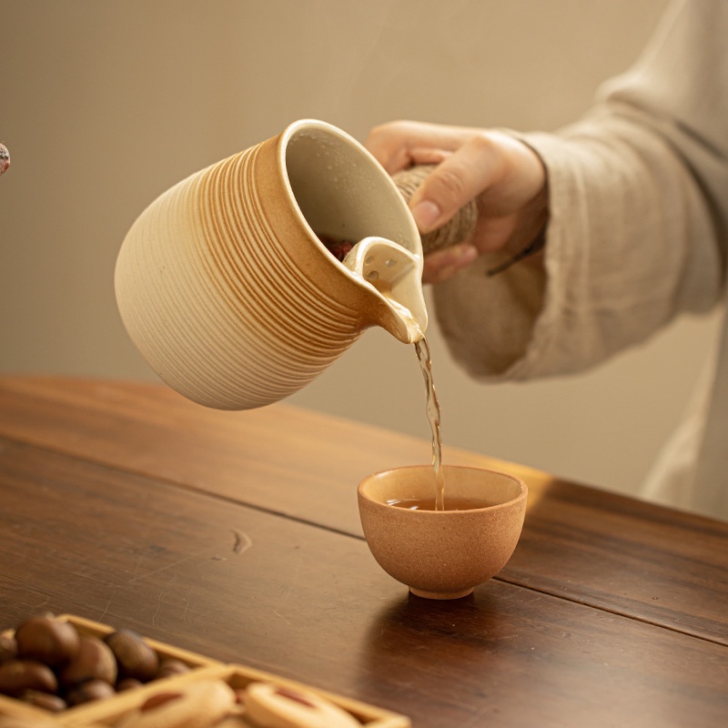 Bộ Ấm Trà Sữa Di Động Khô Ráo Ngoài Trời Có Thể Xếp Gọn Tiện Lợi
