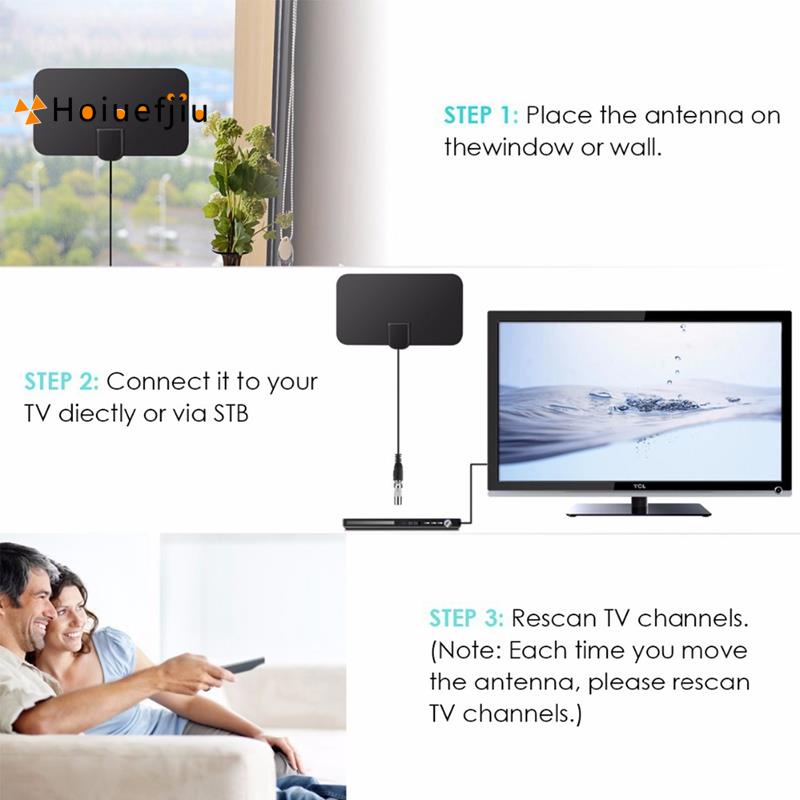 Ăng Ten tv Kỹ Thuật Số mini dvb-t2 174-240mhz 470-862mhz 3 Mét