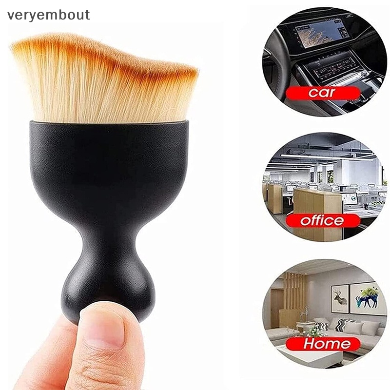 Ut Bàn Chải Lông Mềm Làm Sạch Nội Thất Xe Hơi