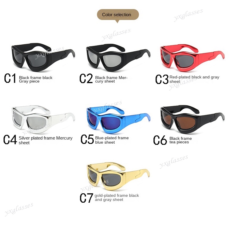 Kính Mát y2k Thời Trang Sang Trọng Cho Nam Nữ